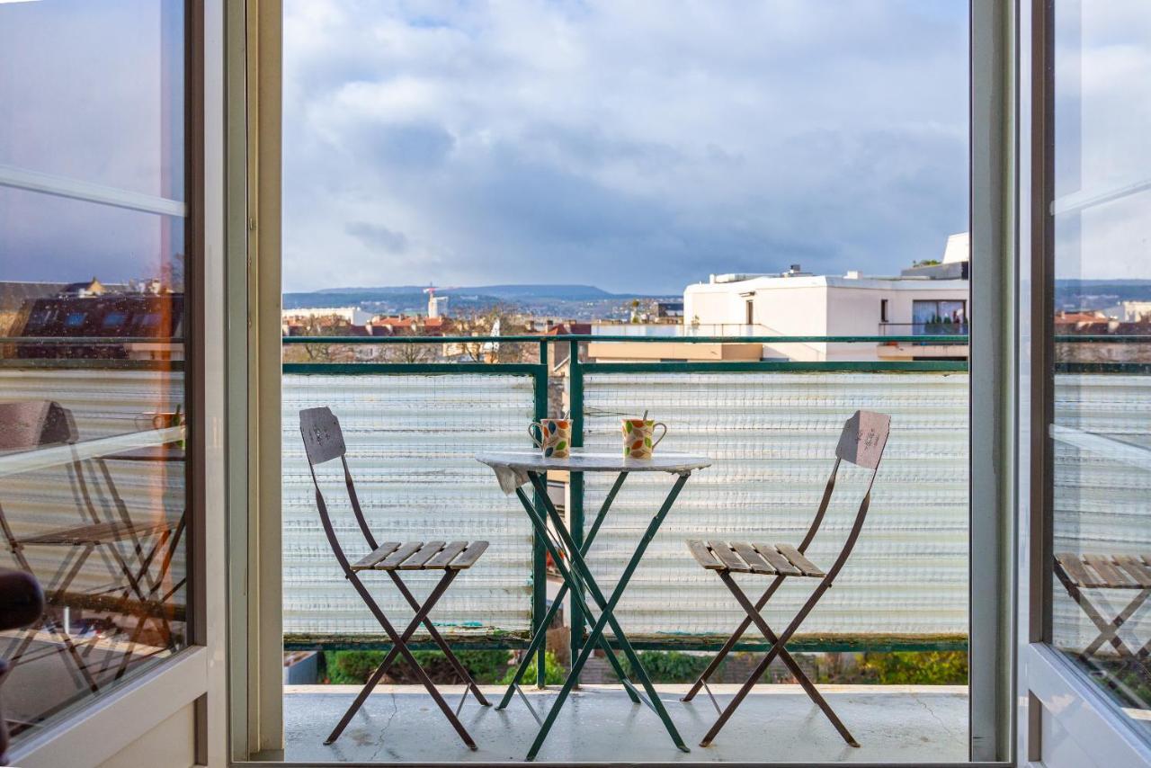 Le Wilson Horizon - Calme - Confort - Parking De La Ville Gratuit A Proximite Dijon Luaran gambar